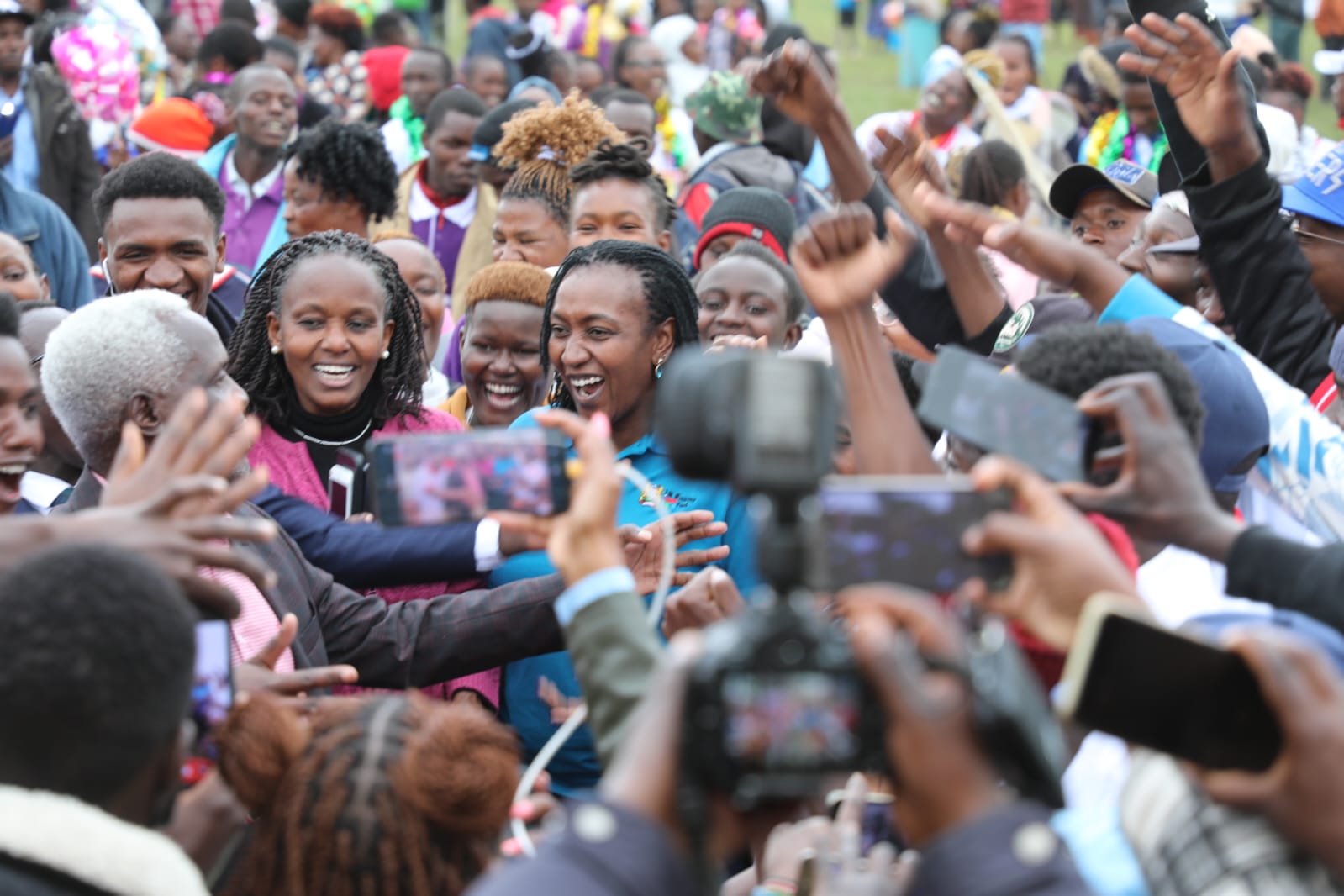 Ag CEO breaking a leg.