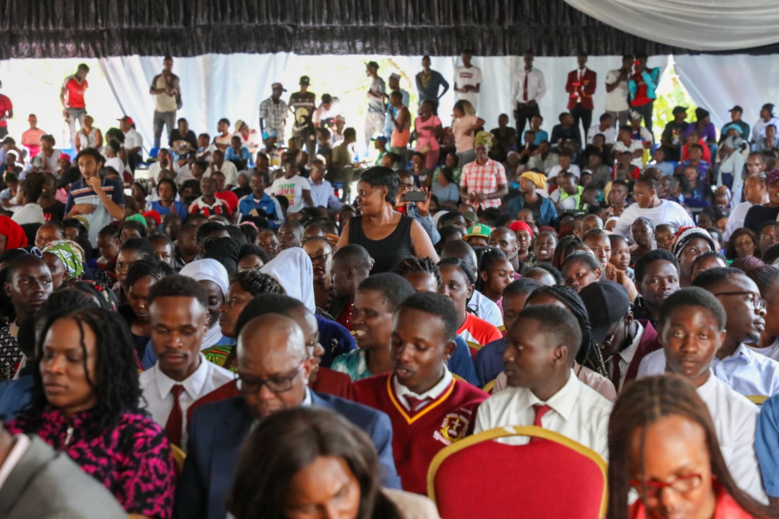 Guests at the event.